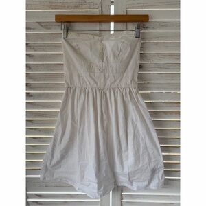 BeBop | Strapless Button Front Dress